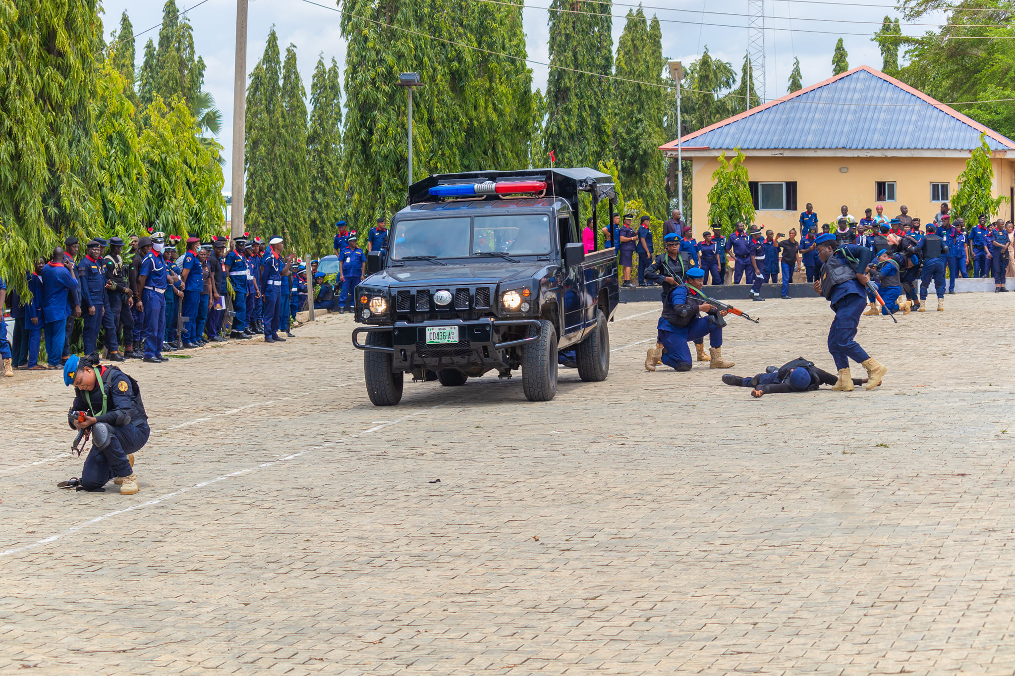 Unveiling of Nigeria Security and Civil Defence Corps Female Squad at